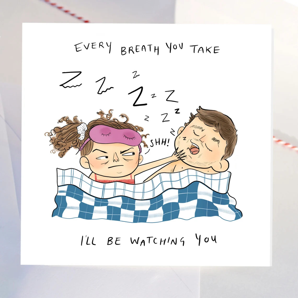 'Snoring' Card