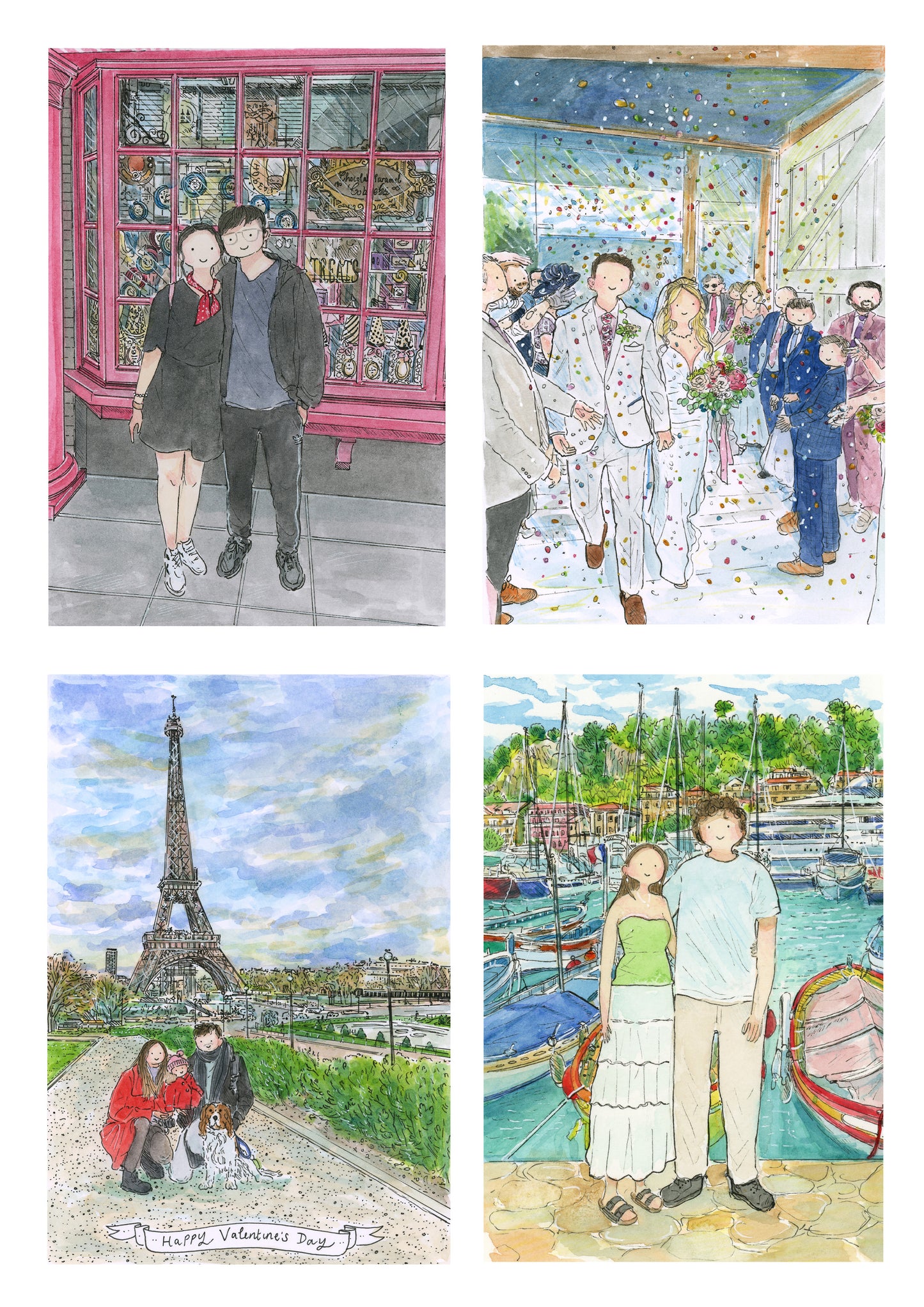Any Photograph Painting - Greetings Card