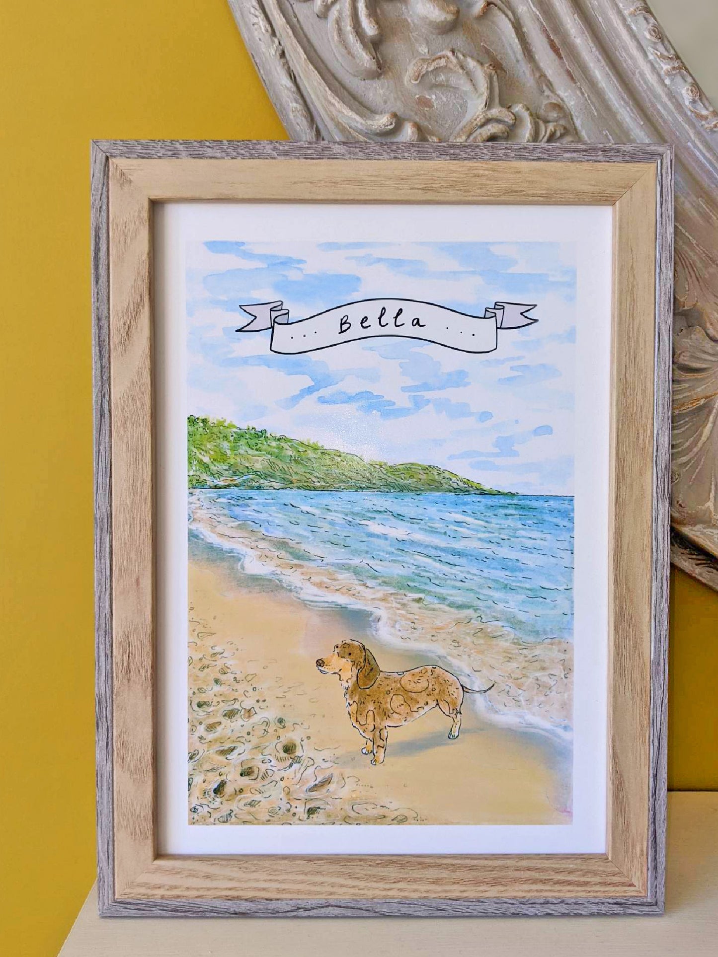 Custom Pet Portrait - A4 Print