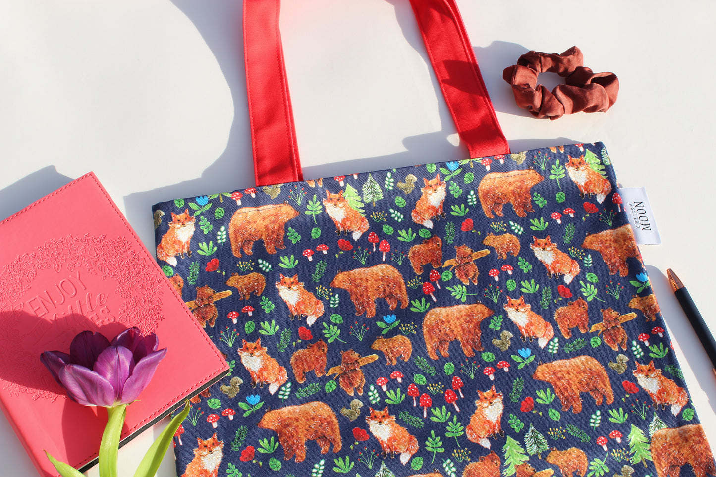 'Bear & Fox' Tote Bag